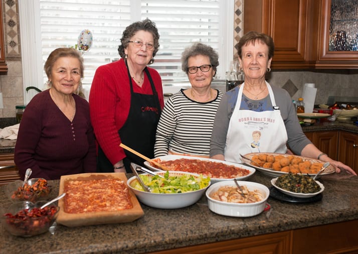 cooking with nonnas at nonnasway