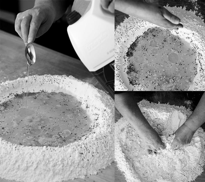 making the dough