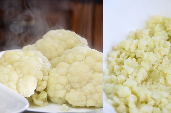 cauliflower pasta dish